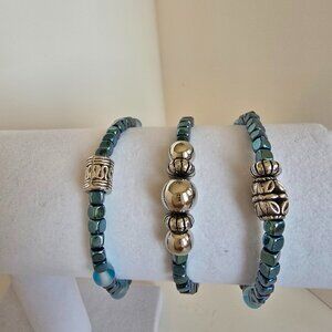Handmade beaded bracelets